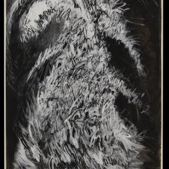 Text Painting of The Wild Geese, Mary Oliver’s Poem by Nancy Cassell