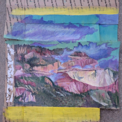 Brevity/Neomexicana image and poem by Mary Roalstad