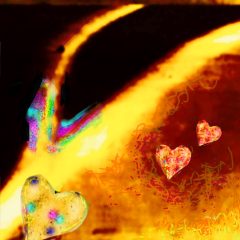 Heart Pebbles by Kathleen Schlarb